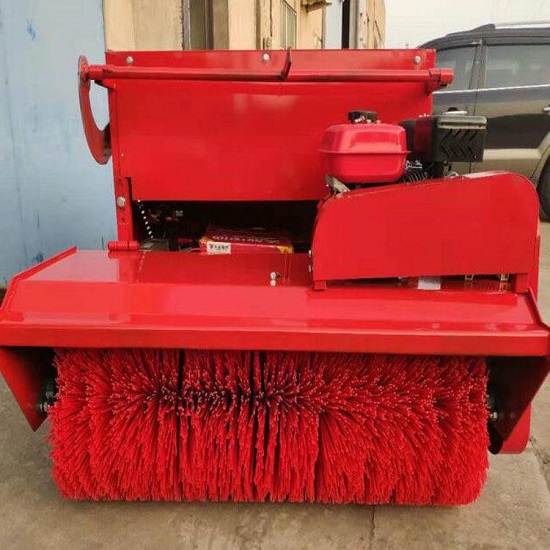 Three-wheel sand washing and combing machine